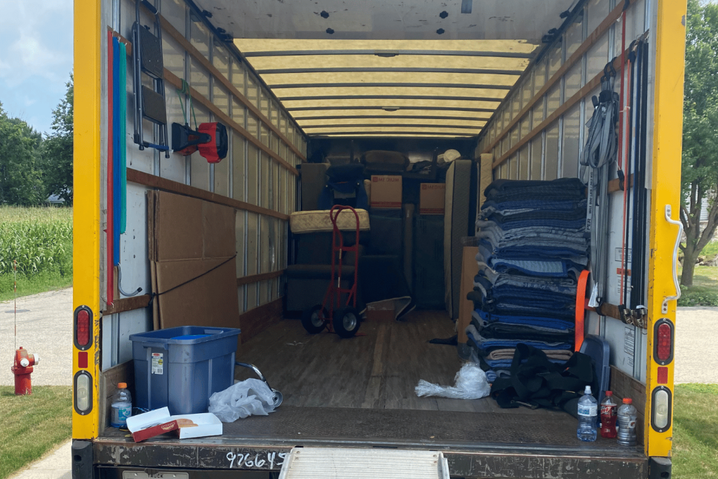 All Out Movers Truck Open